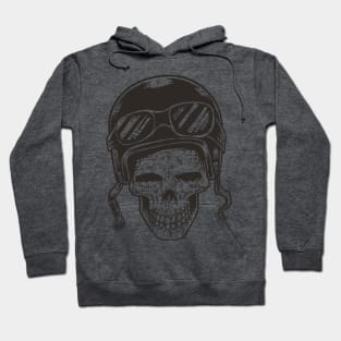 Biker Skull Hoodie